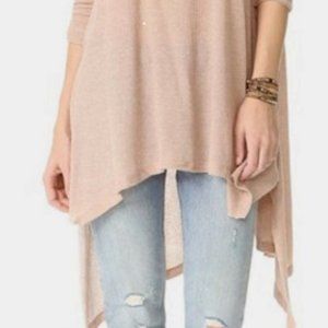 Free People The Incredible Tee Oversized Top Latte